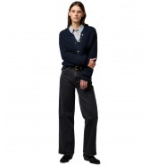 Sweter Wrangler WESTERN CARDIGAN 112370796 Dark Navy