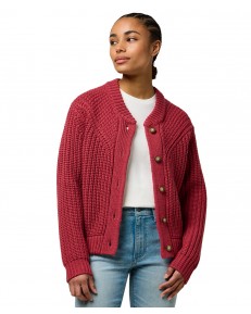 Sweter Wrangler WESTERN CARDIGAN 112370797 Earth Red