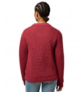Sweter Wrangler WESTERN CARDIGAN 112370797 Earth Red
