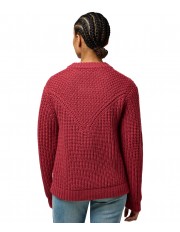Sweter Wrangler WESTERN CARDIGAN 112370797 Earth Red