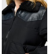 Kurtka Wrangler WESTERN PUFFER 112370812 Black