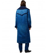 Płaszcz Wrangler WRANGE COAT 112370813 Sparkle Blue