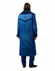 Płaszcz Wrangler WRANGE COAT 112370813 Sparkle Blue