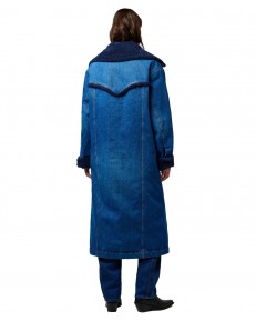 Płaszcz Wrangler WRANGE COAT 112370813 Sparkle Blue