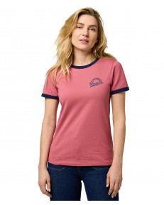 T-shirt Wrangler SLIM TEE 112370817 Mauvewood
