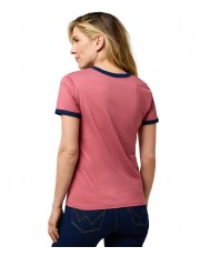 T-shirt Wrangler SLIM TEE 112370817 Mauvewood