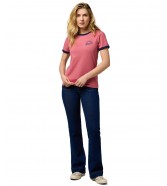 T-shirt Wrangler SLIM TEE 112370817 Mauvewood