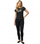 T-shirt Wrangler SHRUNKEN BAND TEE 112370820 Faded Black