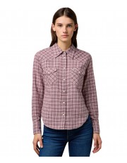Koszula Wrangler WESTERN SHIRT 112370828 Italian Plum