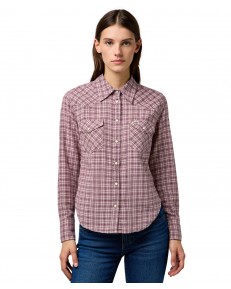 Koszula Wrangler WESTERN SHIRT 112370828 Italian Plum
