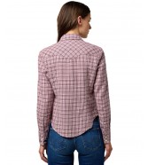 Koszula Wrangler WESTERN SHIRT 112370828 Italian Plum