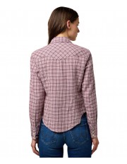 Koszula Wrangler WESTERN SHIRT 112370828 Italian Plum