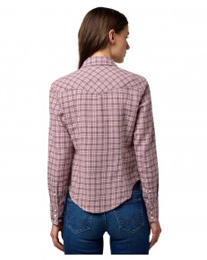 Koszula Wrangler WESTERN SHIRT 112370828 Italian Plum
