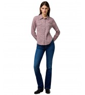 Koszula Wrangler WESTERN SHIRT 112370828 Italian Plum