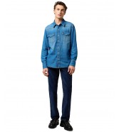 Sztruksy Wrangler Texas Slim 112370862 Mood Indigo