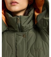 Kurtka Lee LONG PUFFER JACKET 112370874 Oak Moss