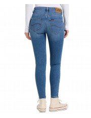Jeansy Lee Scarlett High Zip 112370946 Blue Buzz