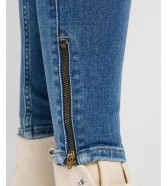 Jeansy Lee Scarlett High Zip 112370946 Blue Buzz