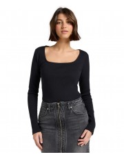 Koszulka Lee LS SQUARE NECK 112370951 Black