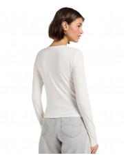 Koszulka Lee CORSET TOP 112370971 Ecru