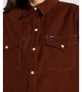 Koszula Lee REGULAR WESTERN 112370980 Luxe Brown