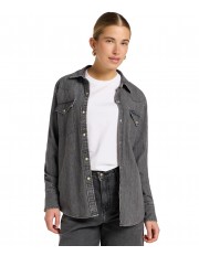 Koszula Lee WESTERN SHIRT 112370982 Asphalt Black