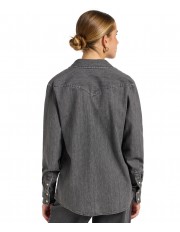 Koszula Lee WESTERN SHIRT 112370982 Asphalt Black
