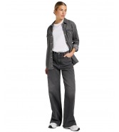 Koszula Lee WESTERN SHIRT 112370982 Asphalt Black