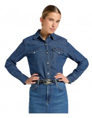 Koszula Lee WESTERN SHIRT 112370983 Denim Stacks