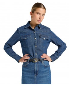 Koszula Lee WESTERN SHIRT 112370983 Denim Stacks
