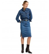 Koszula Lee WESTERN SHIRT 112370983 Denim Stacks