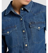 Koszula Lee WESTERN SHIRT 112370983 Denim Stacks