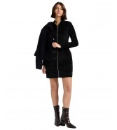 Sukienka Lee ZIP FRONT DRESS 112370991 Black