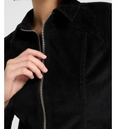 Sukienka Lee ZIP FRONT DRESS 112370991 Black