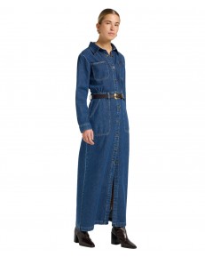 Sukienka Lee MAXI DENIM UTILITY DRESS 112370993 Time of Our Life