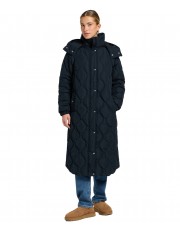 Kurtka Lee LONG PUFFER JACKET 112371005 Unionall Black