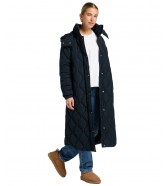 Kurtka Lee LONG PUFFER JACKET 112371005 Unionall Black