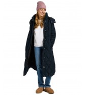 Kurtka Lee LONG PUFFER JACKET 112371005 Unionall Black