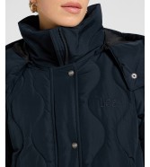 Kurtka Lee LONG PUFFER JACKET 112371005 Unionall Black