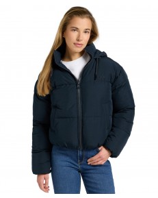 Kurtka Lee HOODED PUFFER JACKET 112371007 Black
