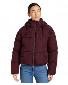 Kurtka Lee HOODED PUFFER JACKET 112371008 Velvet Beet