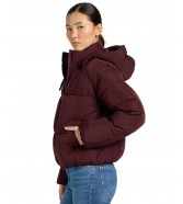 Kurtka Lee HOODED PUFFER JACKET 112371008 Velvet Beet