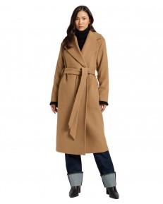 Płaszcz Lee WOOL COAT 112371065 Dark Camel