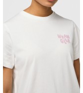 T-shirt Wrangler SIGN OFF TEE 112373024 Worn White