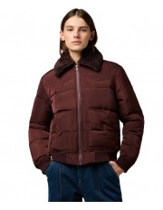 Kurtka Wrangler WESTERN PUFFER 112371084 Mahogany