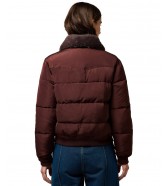 Kurtka Wrangler WESTERN PUFFER 112371084 Mahogany