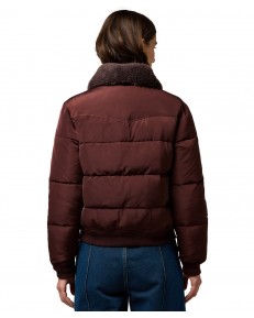 Kurtka Wrangler WESTERN PUFFER 112371084 Mahogany