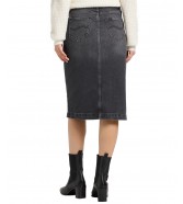 Spódnica Lee MOTO SKIRT 112371104 Charred Black