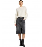 Spódnica Lee MOTO SKIRT 112371104 Charred Black