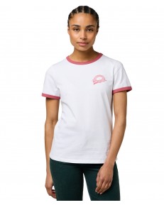 T-shirt Wrangler SLIM TEE 112371125 Bright White